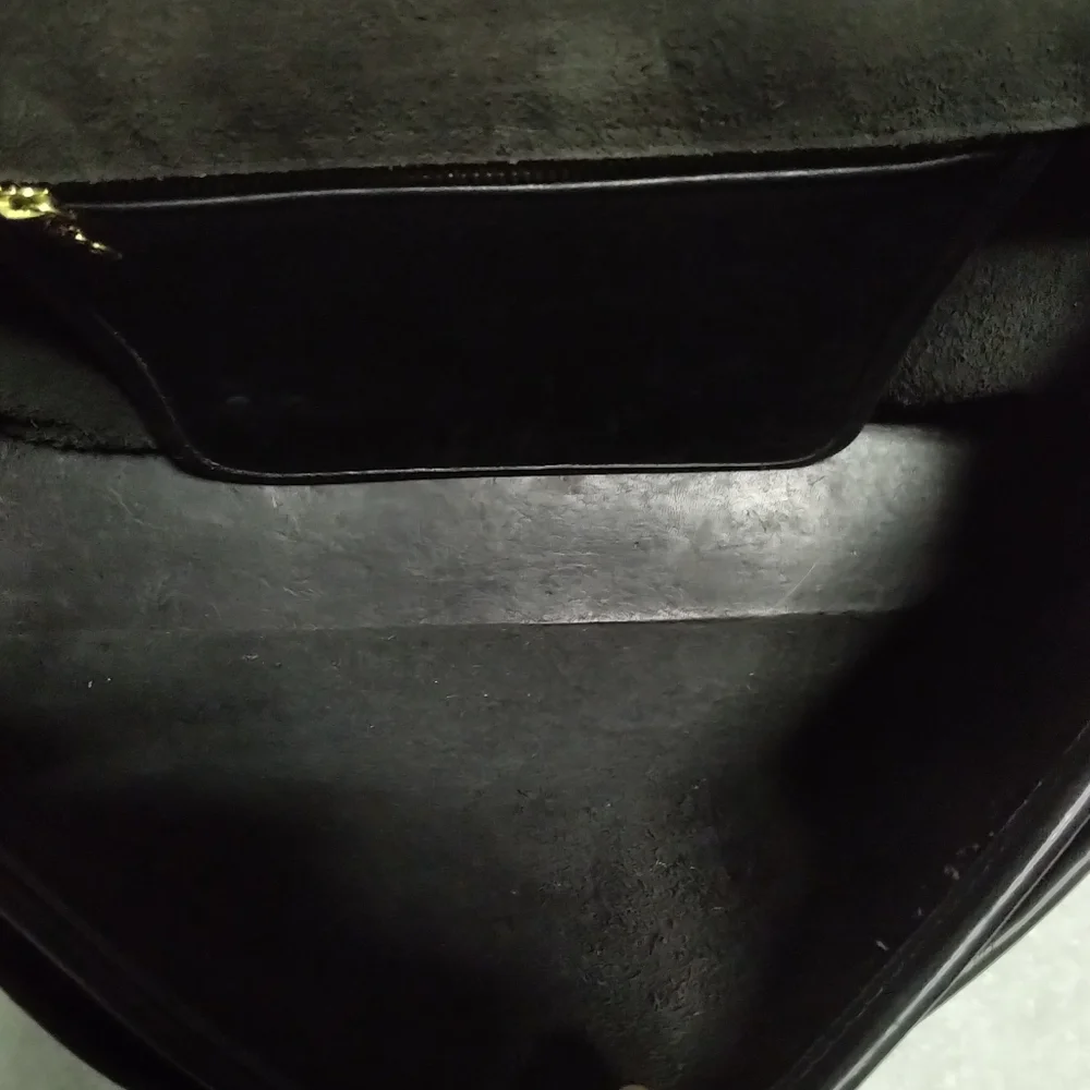 COACH Vintage Leather Briefcase/ Messenger Laptop Bag With Strap